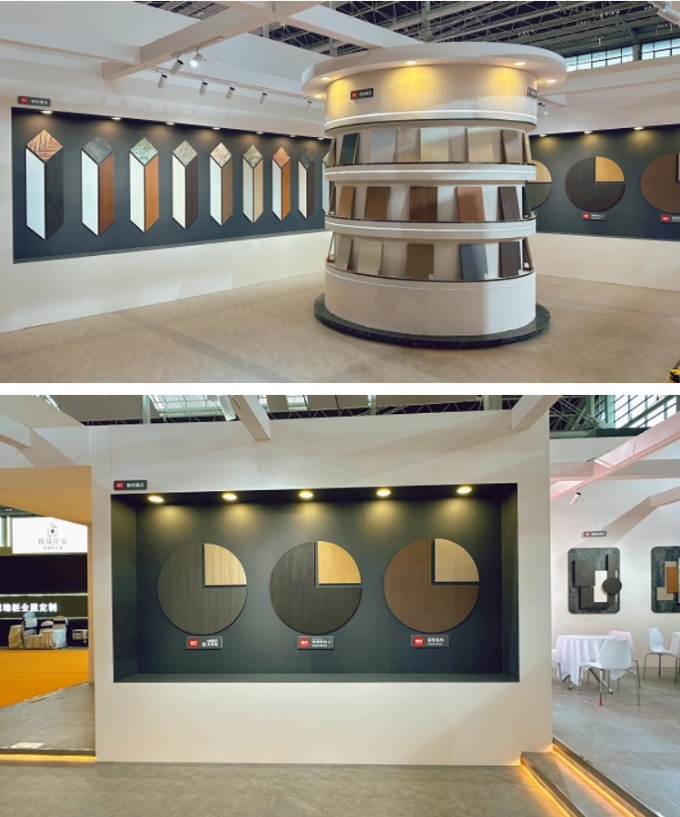 鹏鸿板材石家庄郑州双城首发，茶香板与传奇系列引爆关注