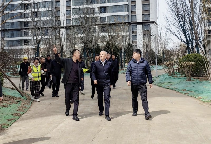 山西建投集团总经理杜锐向四建集团运城和盈观海项目提了五点要求