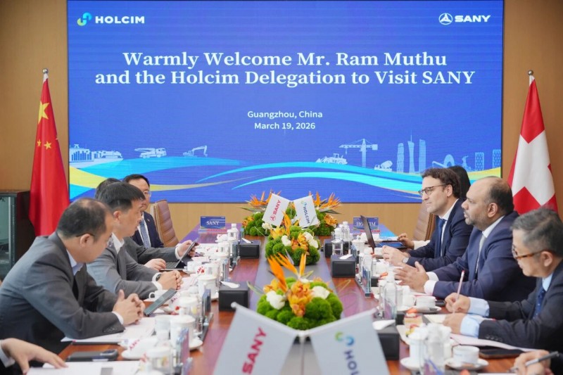 1亿瑞士法郎！三一集团与豪瑞集团达成战略合作