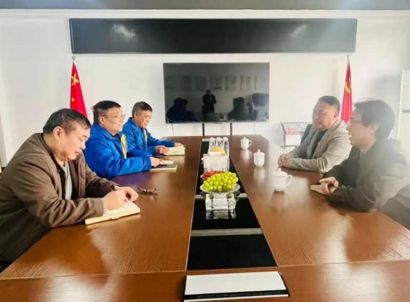 天津市山西商会王利明会长一行赴山西昊坤法兰股份有限公司考察调研