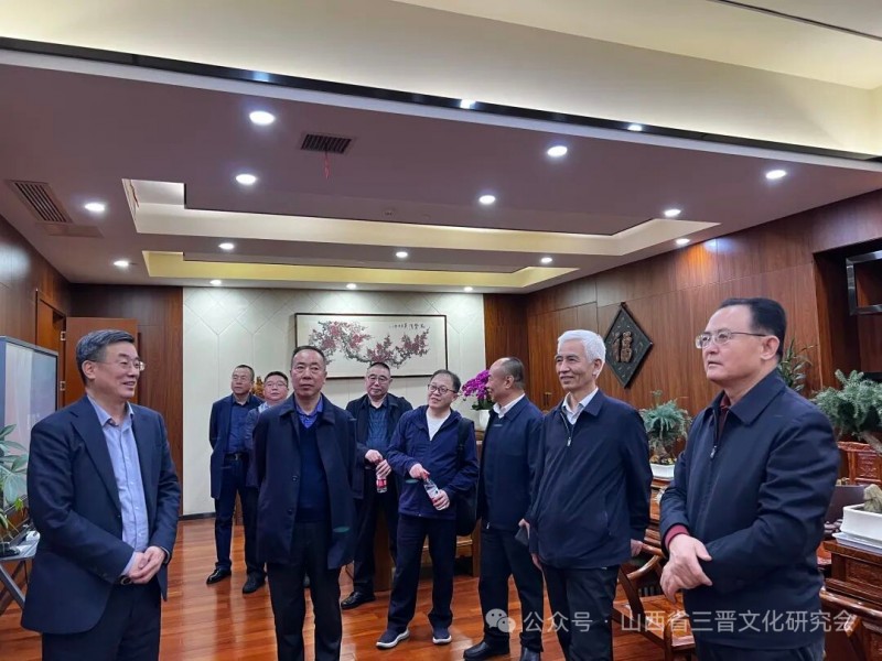 山西三晋文化研究会会长李俊明调研南京晋商诚迈科技并授牌