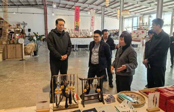 山西省临汾市吉县县委书记赵松强带队赴杭州市百丈镇考察学习