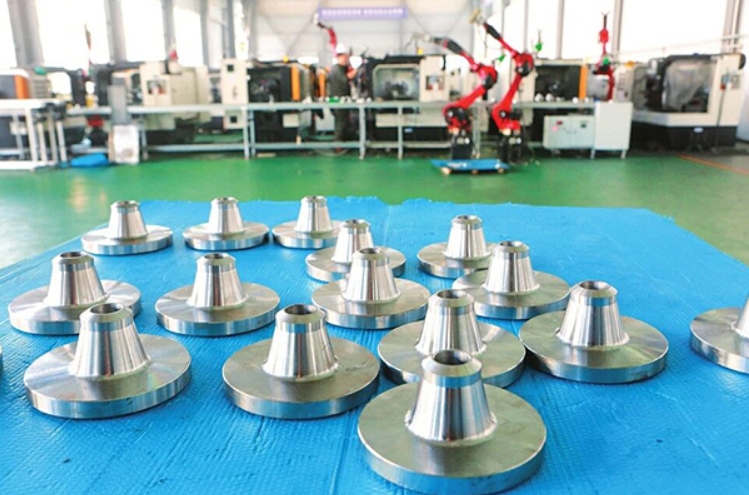 山西忻州 | 定襄县小法兰加工:全流程智能化