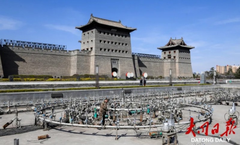 久等了!大同永泰门广场音乐喷泉将再次“重启”