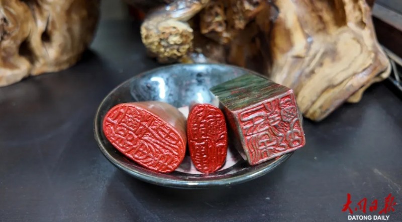 老手艺&ldquo;雕&rdquo;出新品位！探访大同赵氏篆刻，一刀一印，皆是传承~