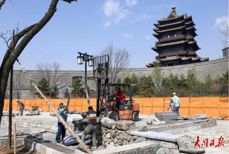 重现北魏水街盛景！大同古城生态水系工程加速推进