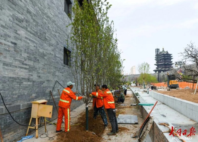 重现北魏水街盛景！大同古城生态水系工程加速推进