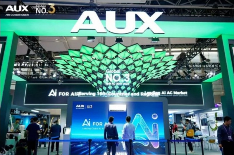 AI智能战略广交会全球首发！奥克斯空调全球化再次进阶领跑