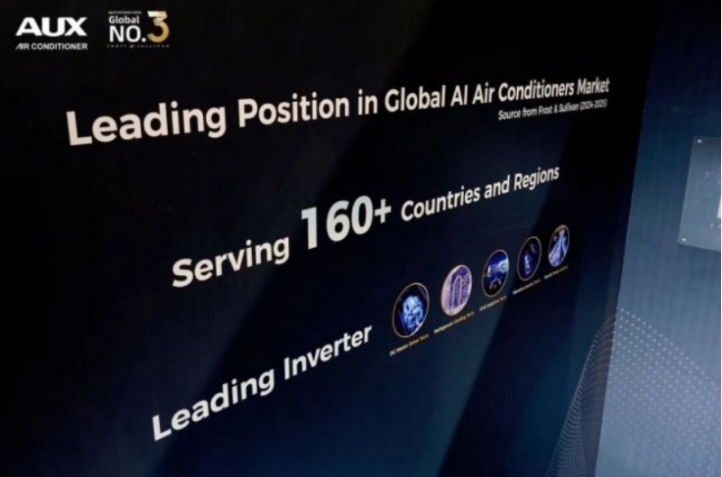 AI智能战略广交会全球首发！奥克斯空调全球化再次进阶领跑