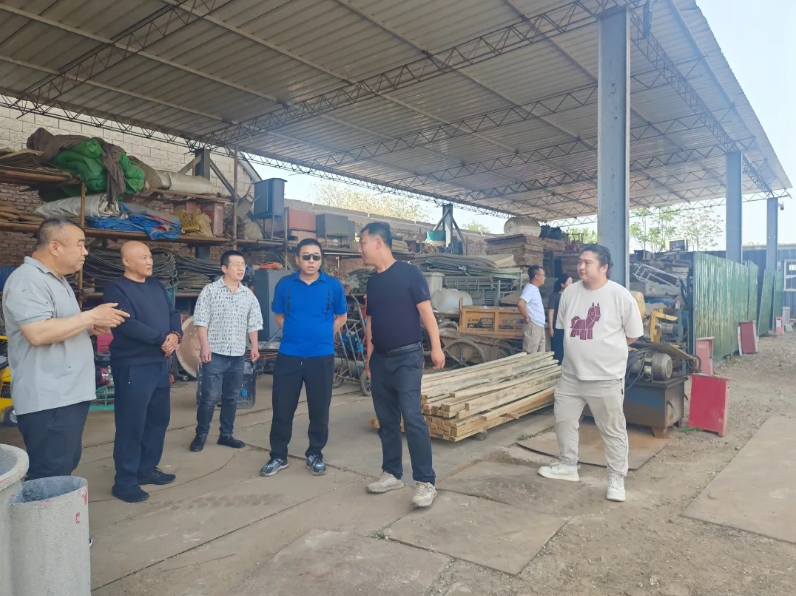 淄博市晋商商会党支部开展企业走访实践活动