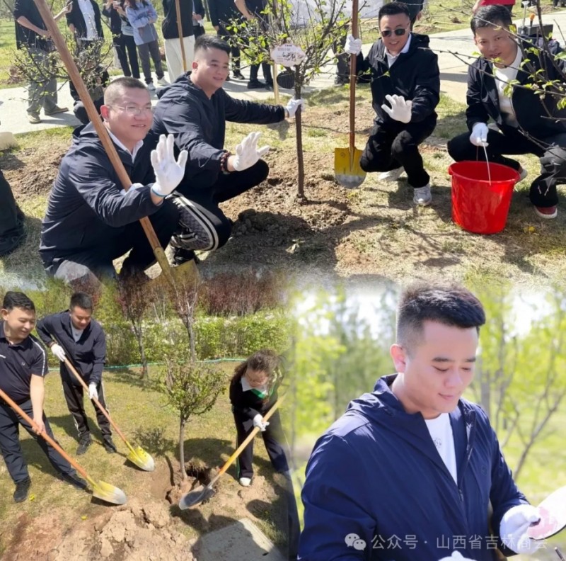 山西省吉林商会核心领导班子集体亮相活动现场 共赴春日公益之约