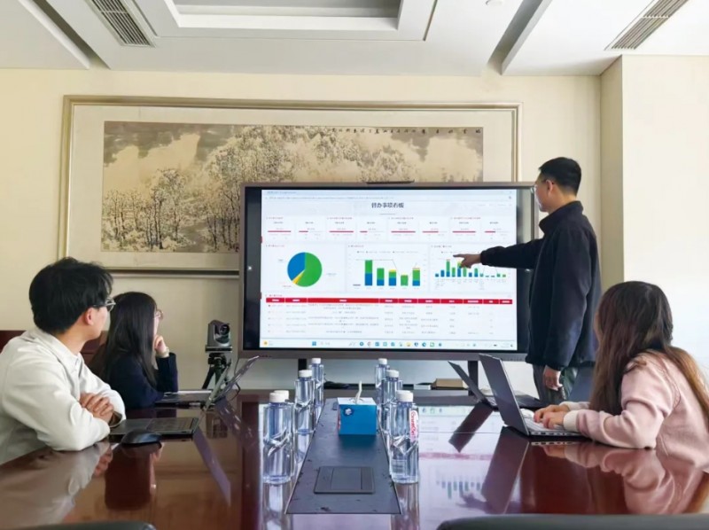 ▲中国建材将数字化平台与核心业务深度融合，推动督办从提升效率向规范治理跃迁。