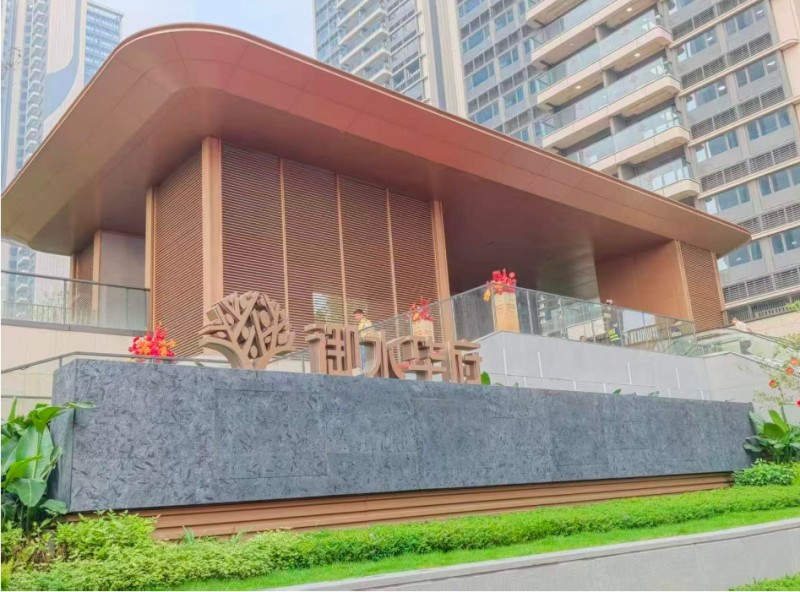 御水华府项目现场  图片来源：每经记者 陈荣浩 摄