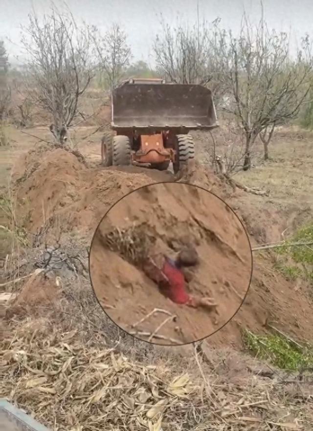 山西代县原村支书驾驶铲车掩埋村民 已被刑拘