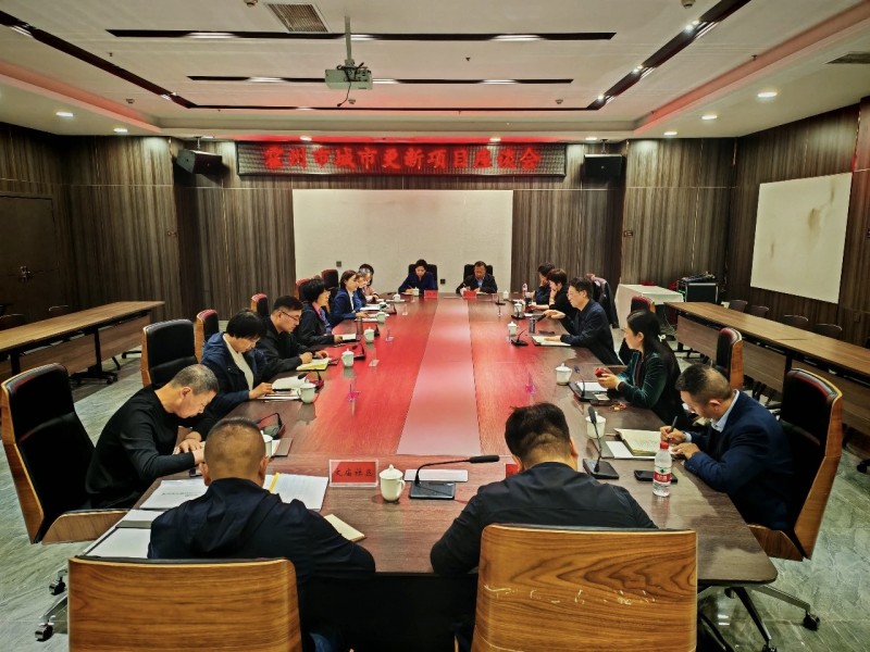 霍州市座谈交流城市更新项目