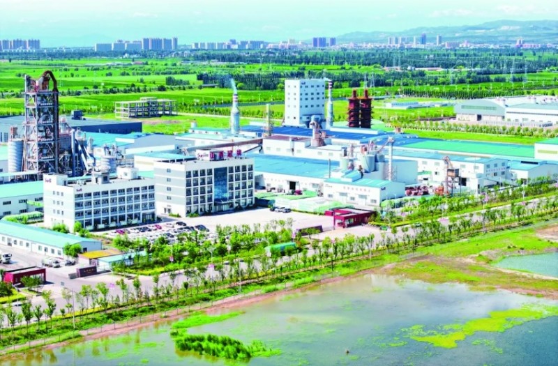 山西超牌煅烧高岭土有限公司全景。